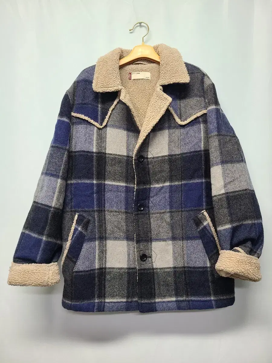 Levi's Check Fleece Jacketm