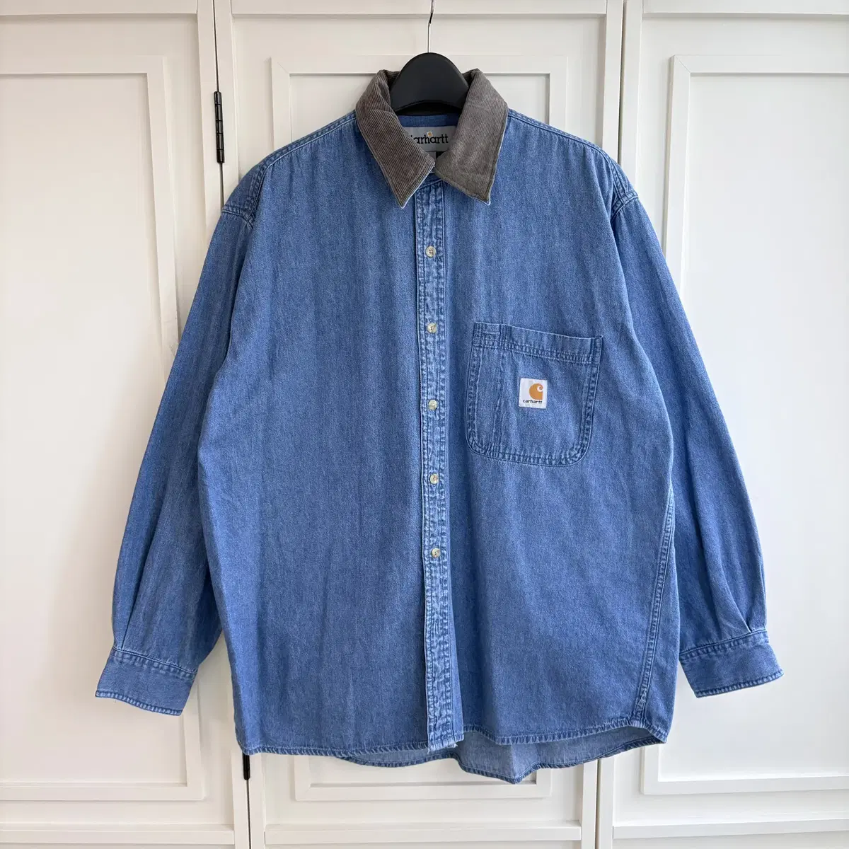 [XL]Calhart Mocha Corduroy Kara Denim Shirt CH6360