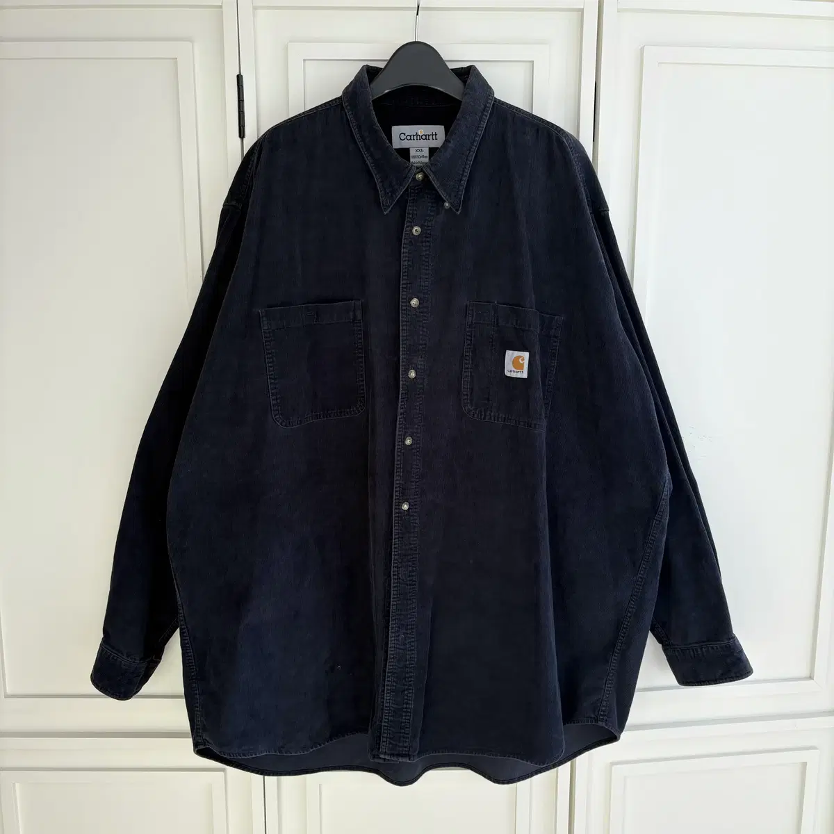 [5XL]Calhart Navy Corduroy Shirt CH6361