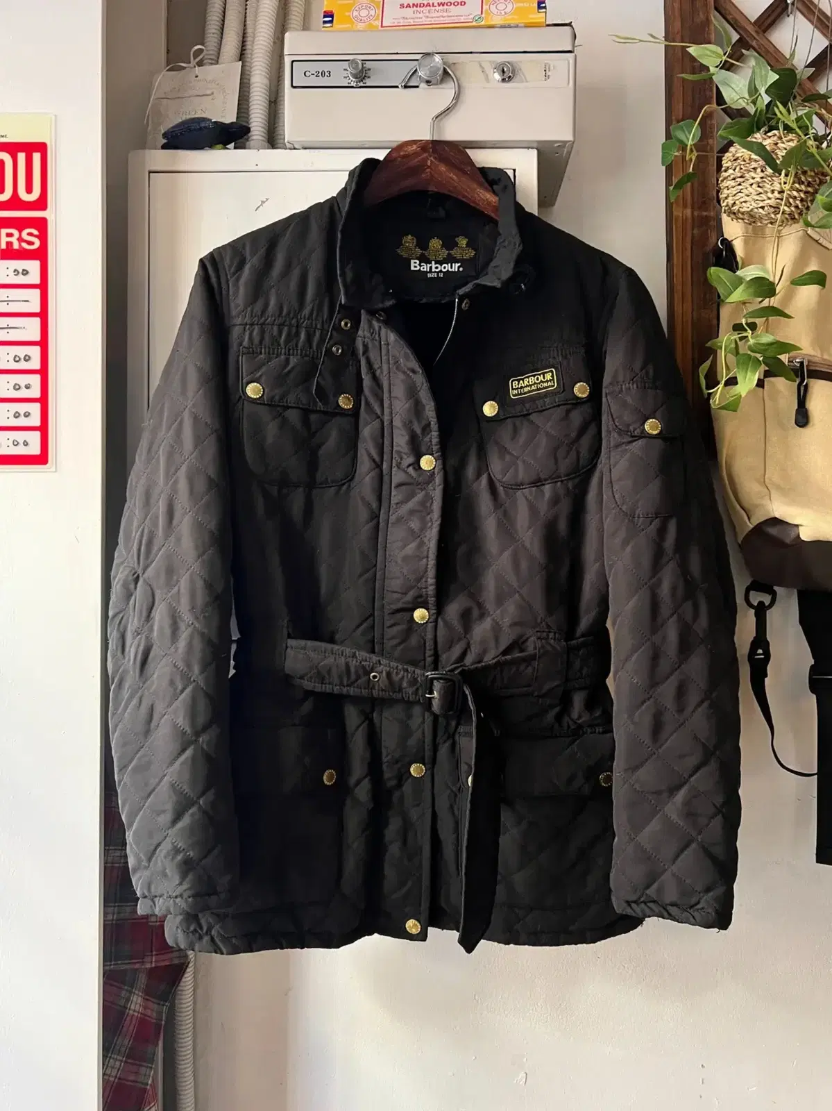 [S]Barbour International Classic Quilted Jacket