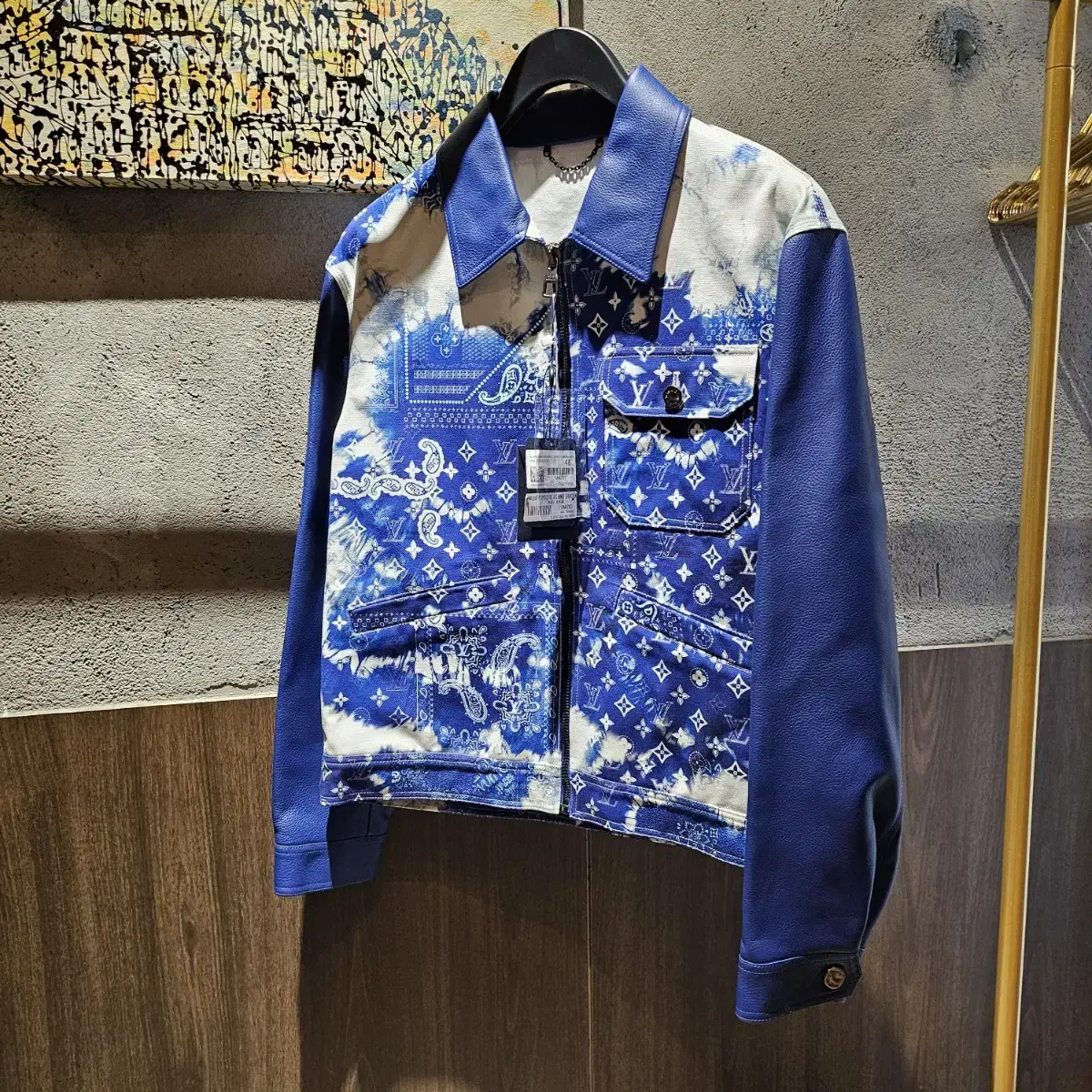 [UTC]23FW Louis Vuitton Monogrand Vandana limited edition Mixer Jacket