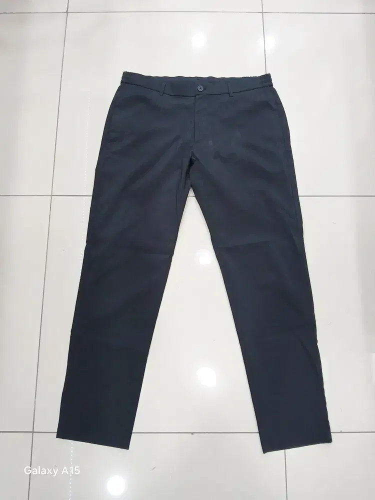 Uniqlo Trousers L approx. 34 size side waistbanding bom gaeul slacks pants used