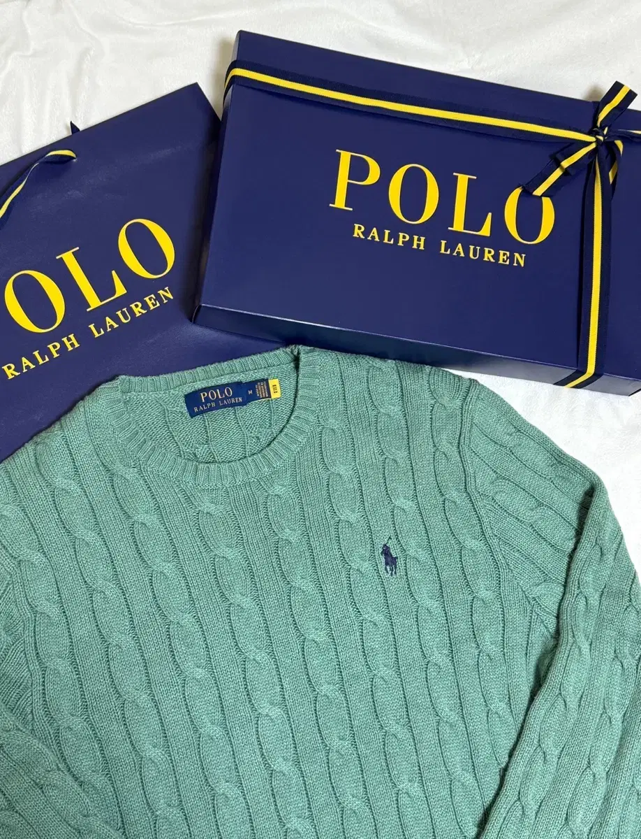 Polo Ralph Lauren Pretzel (cable) knit M