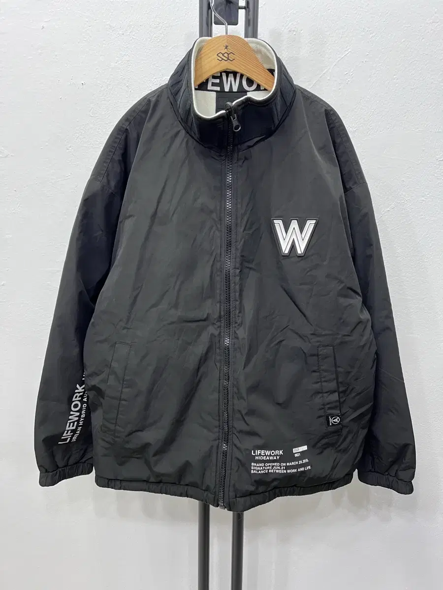 Genuine) LikeWork Reversible Hoodless Jacket L