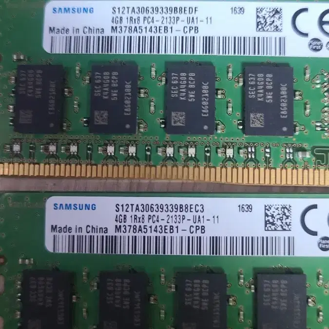 DDR4 4g x2ea 데스크탑용 8g