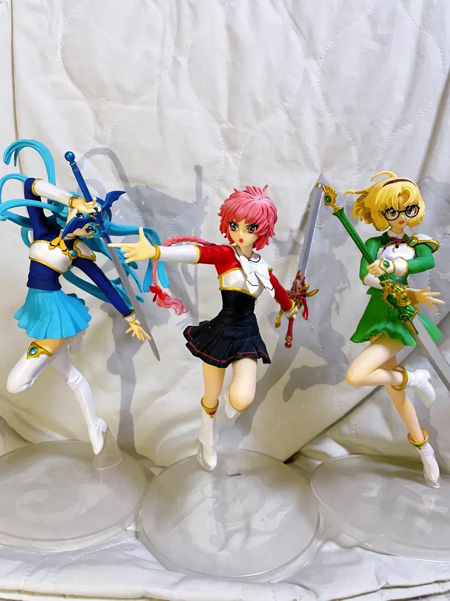 CLAMP Magical Knight Layers Hikaru,Umi,Fuu Classic Figure Set