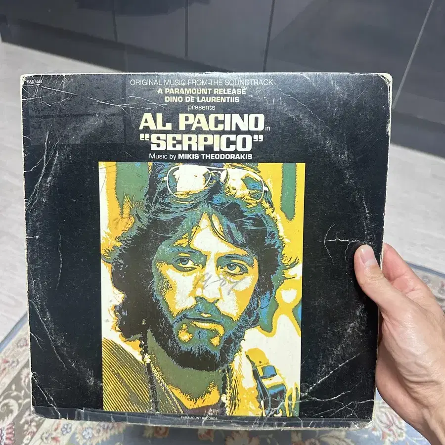 Al pacino(알파치노) serpico(형사 서피코) 영화음악 LP