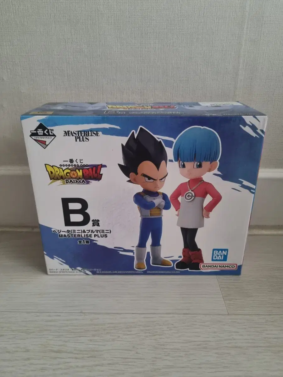 First Lottery Dragon Ball Daimaou B Phase Vegeta Bulma Figure