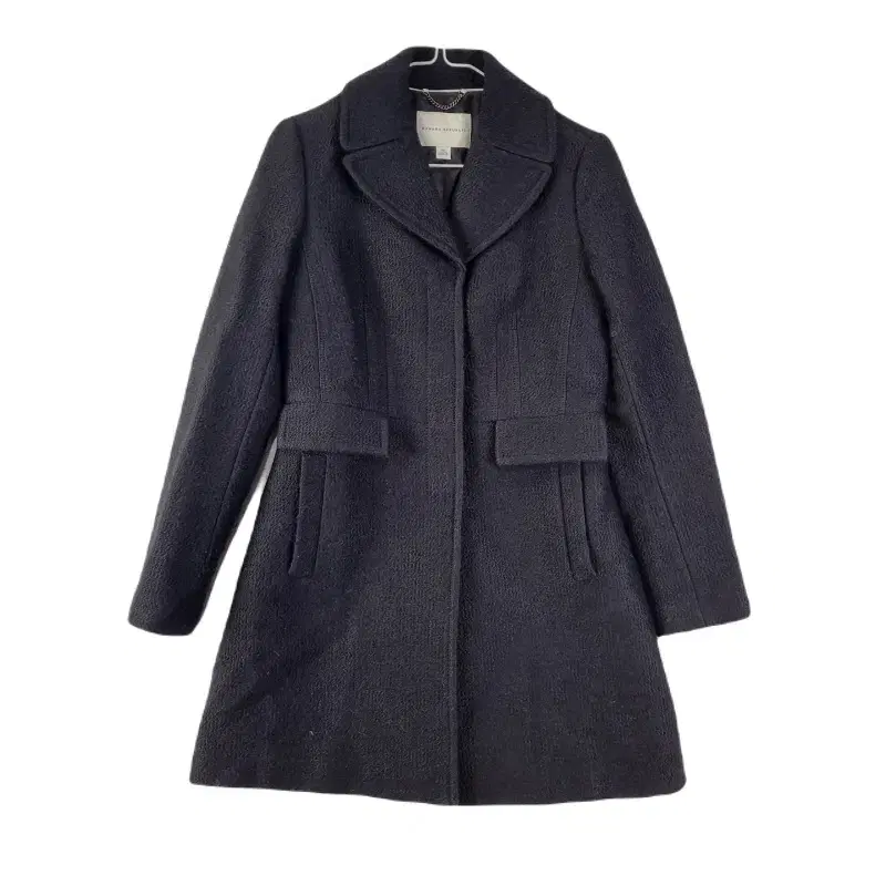 E8840 Banana Republic WXS Black kara Longcoat/Dirk