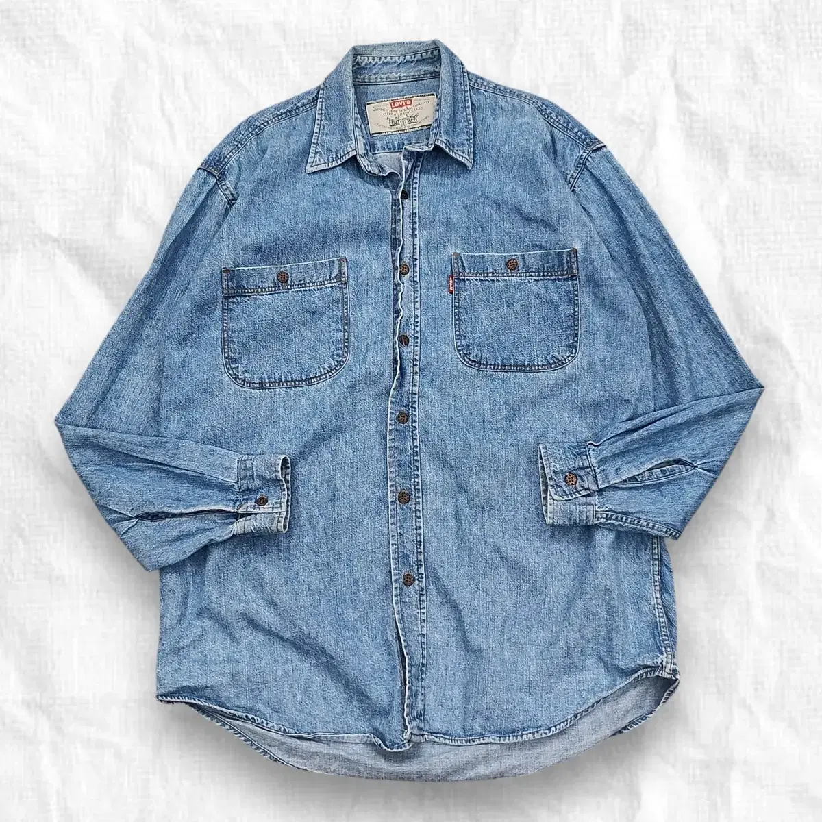 [L] Levi's 90s Vintage Denim Shirt