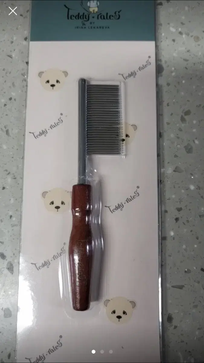 Teddy Tails Doll Comb