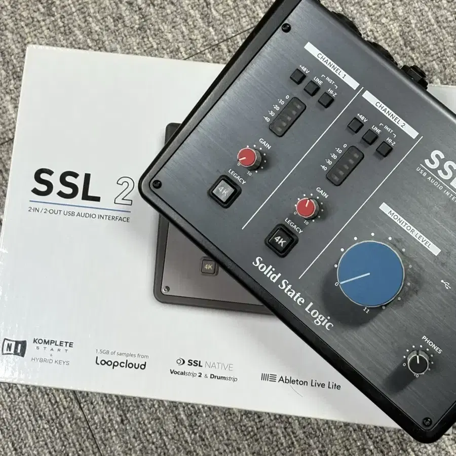 Ssl 2 오디오인터페이스 기본형 모델