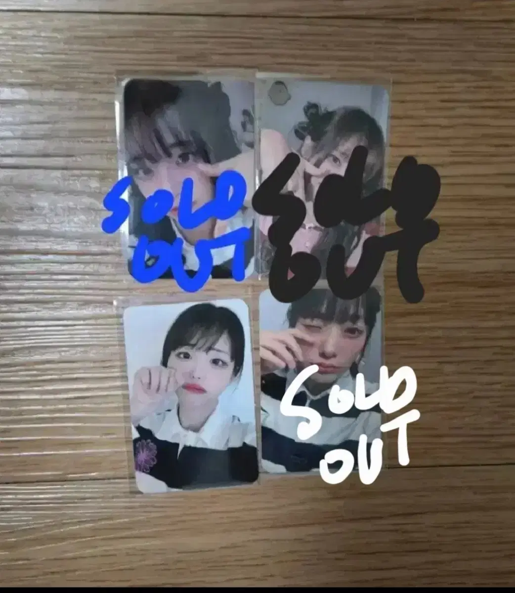 QWER K-pop store unreleased photocard wts (sadness is photocard)