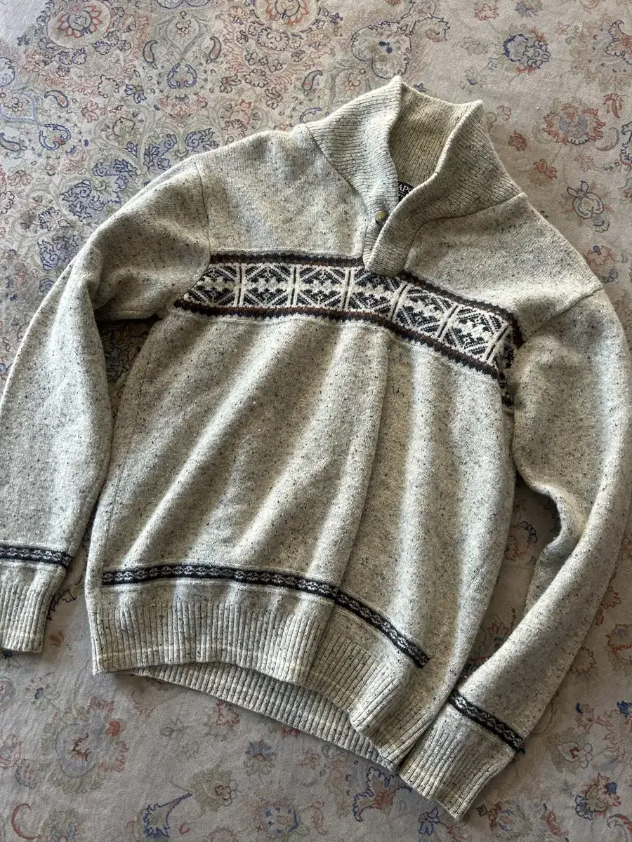 Vintage chapsRalph Lauren shawlKara knit