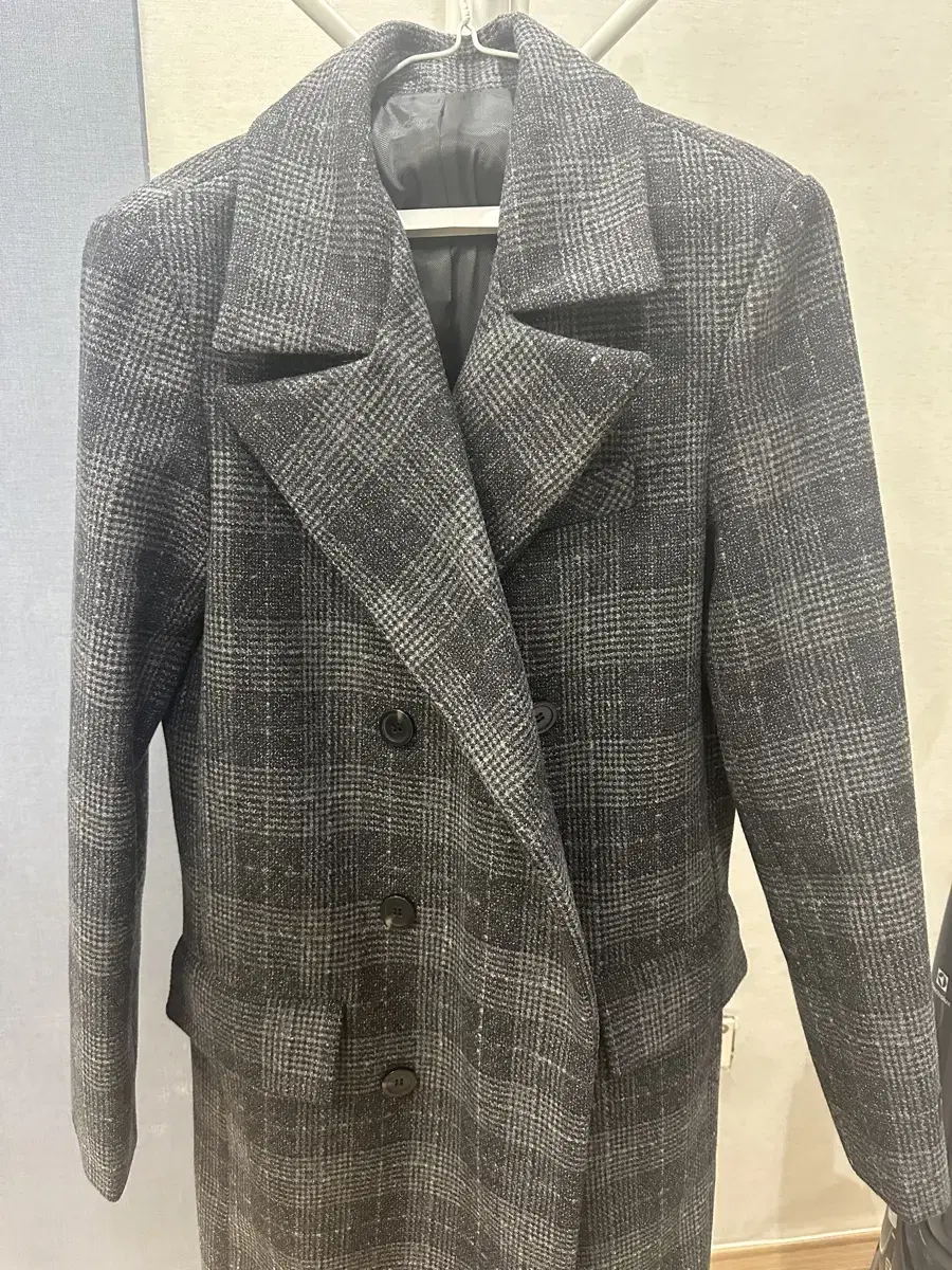 DeCorosso Check Coat