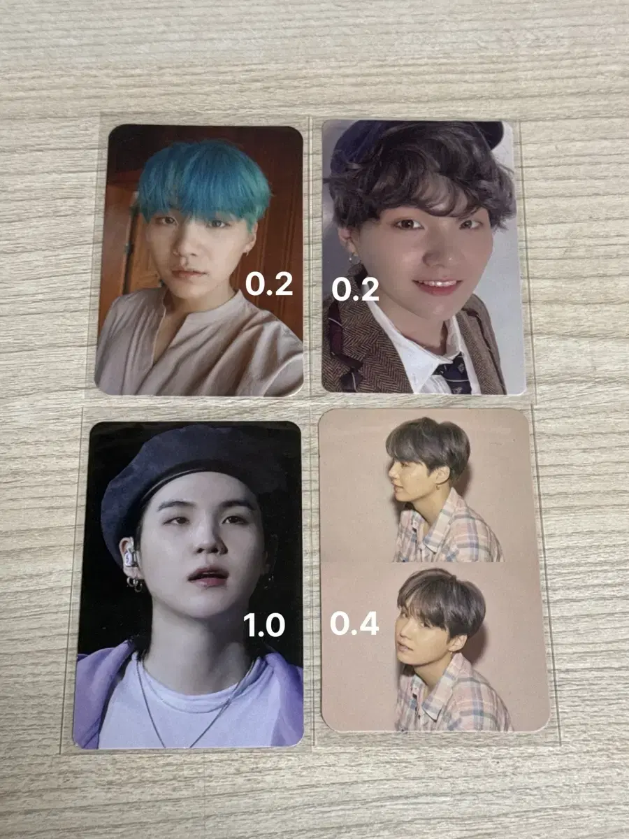 Sell suga min yoongi photocard 