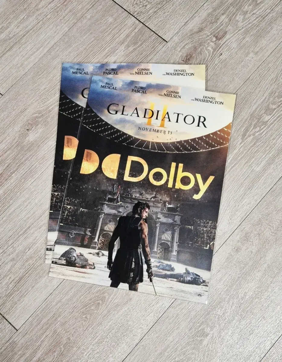 Gladiator Dolby Cinema poster A3 Dolby Poster Dolby