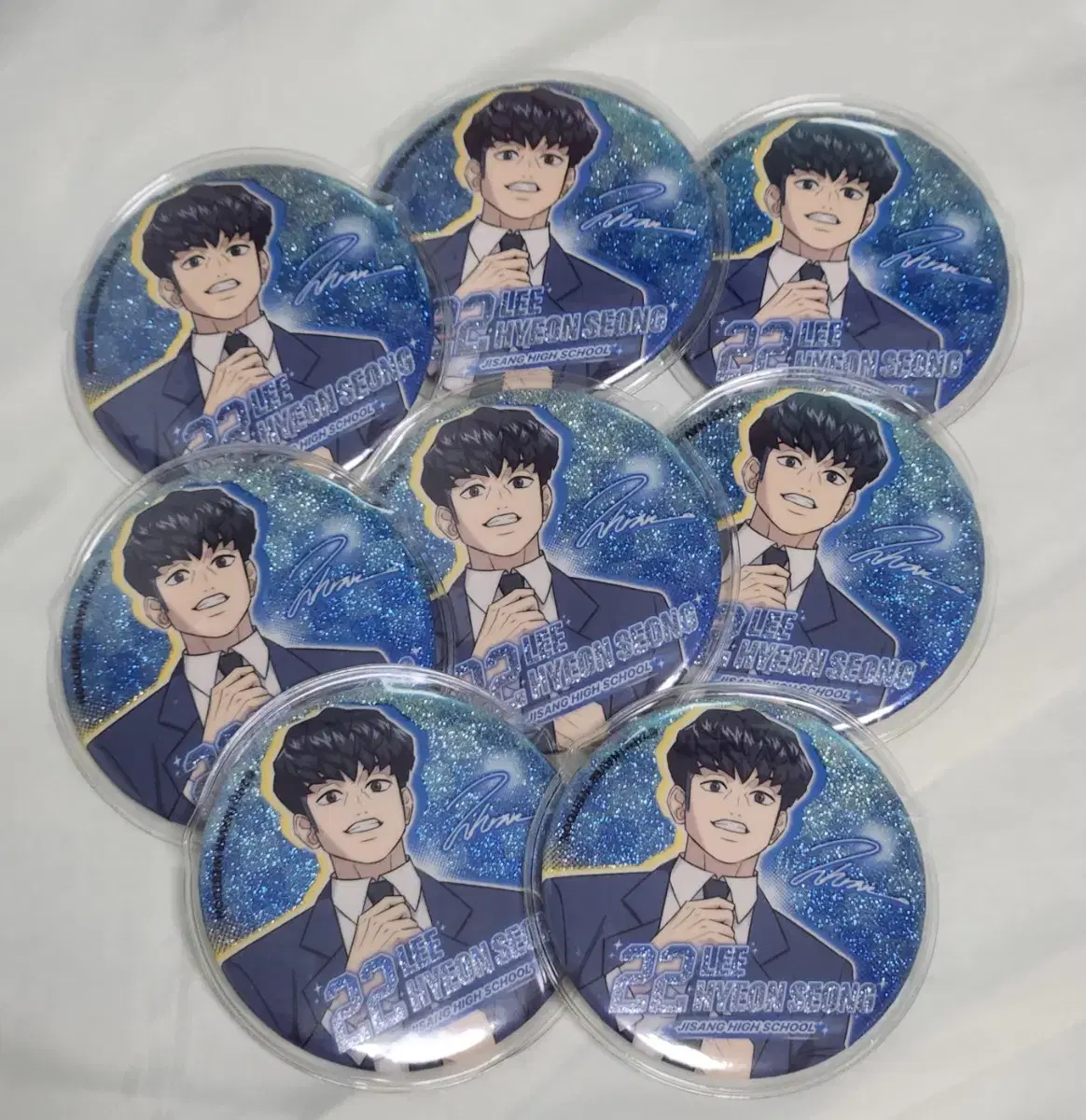 Garbage Time Gakta 2nd pop up Hyunsung Lee 8 Canbadge Covers in bulk