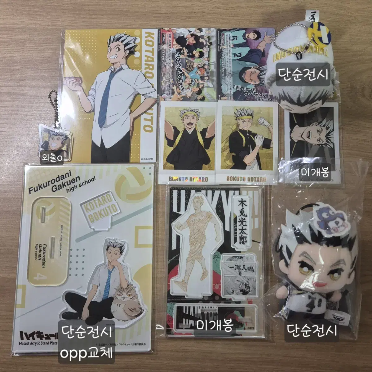 Bulk) haikyuu Bokuto Kotaro 2021 Diorama Sanrio Nui Pasha