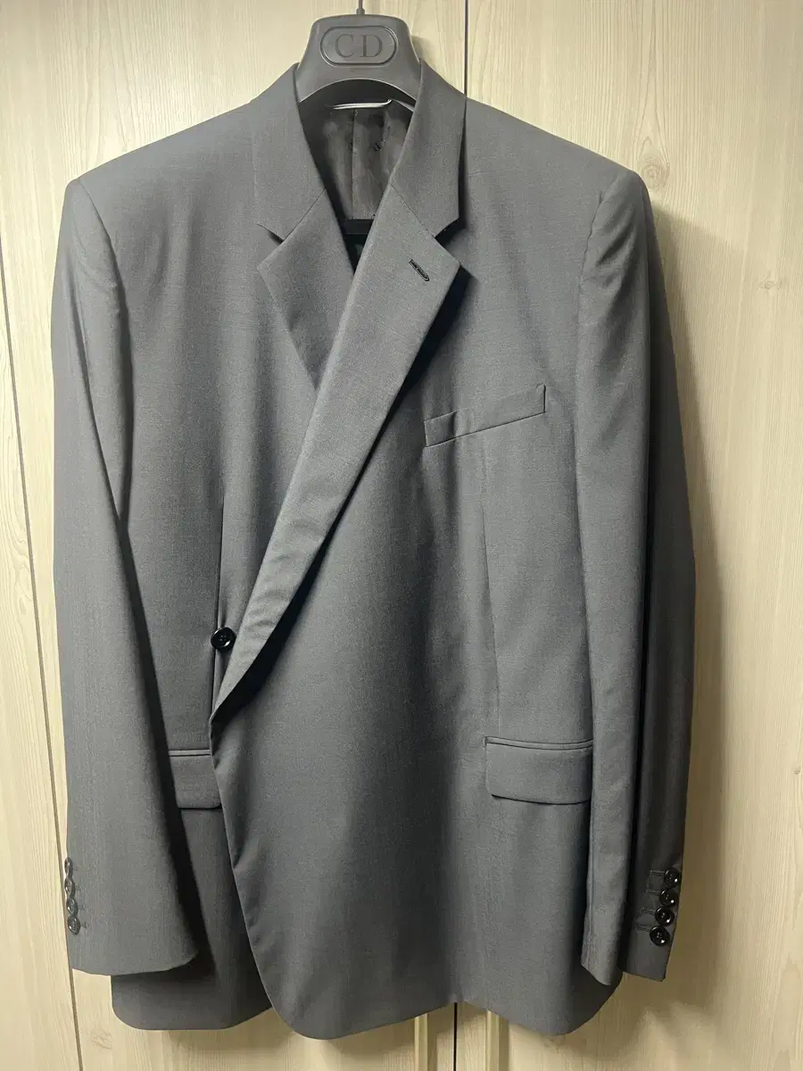 Dior Oblique suit gray