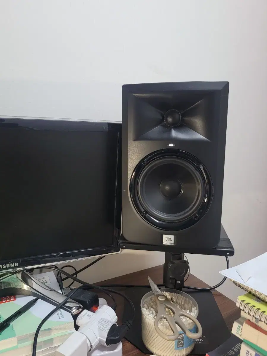 jbl lsr305pk 모니터링 스피커 팜