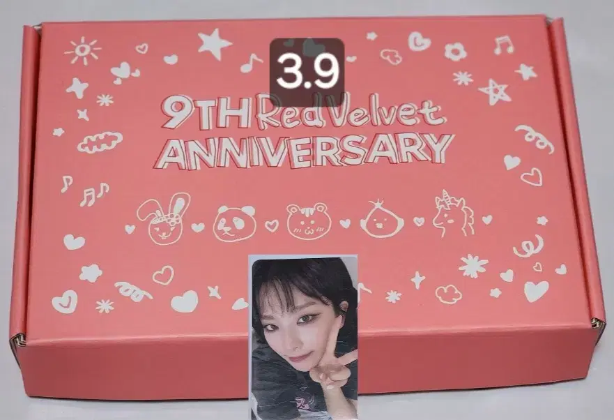 Red Velvet seulgi 9th Anniversary Party Package