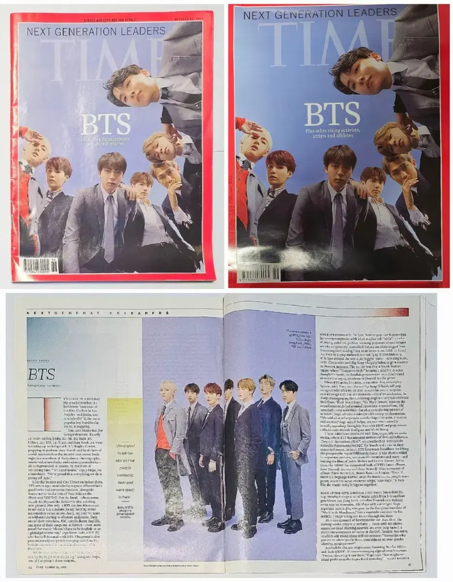 Time Asia bts cover (2018)