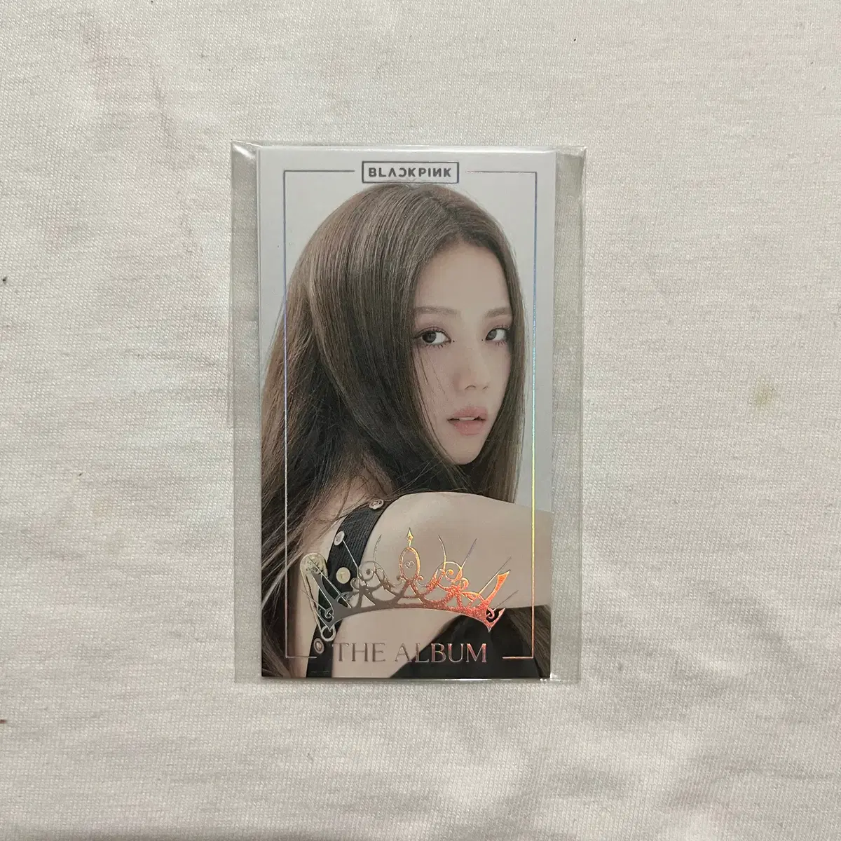 Black Pink The album Photo Card