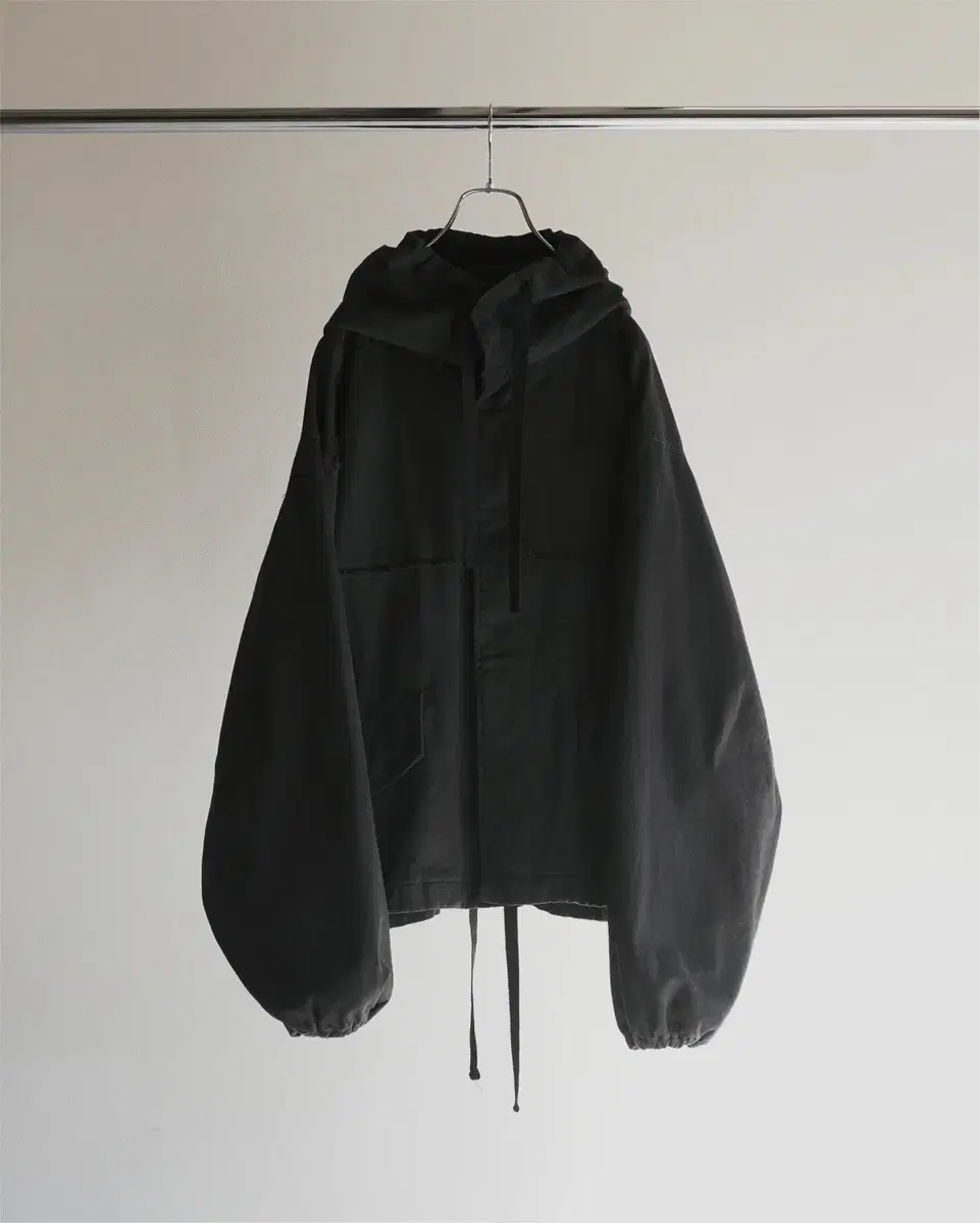 Ancellm 24aw DRILL HOODIE JACKET