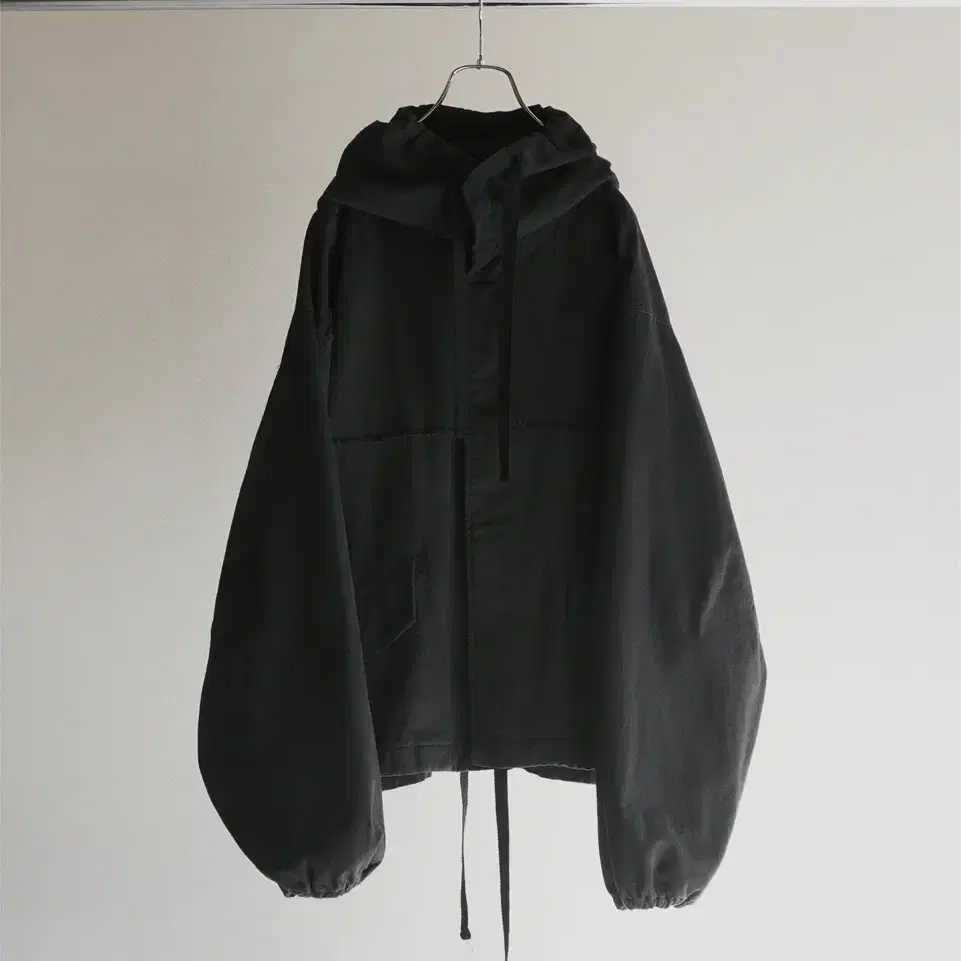 Ancellm 24aw DRILL HOODIE JACKET