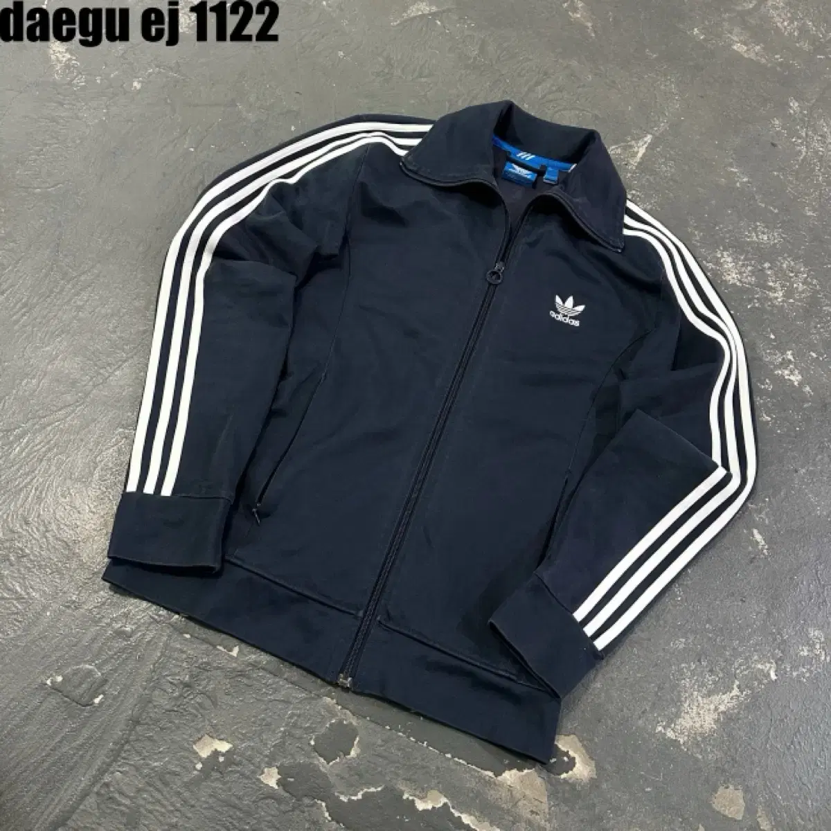 Adidas Europa Jersey Zip Up Navy