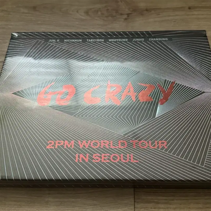 2PM 투피엠 GO CRAZY dvd 고크콘 미개봉