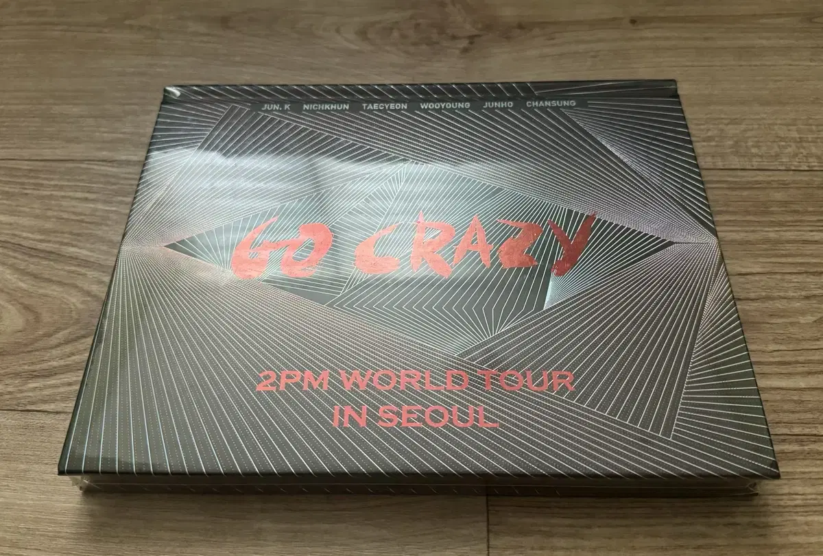 2PM 투피엠 GO CRAZY dvd 고크콘 미개봉