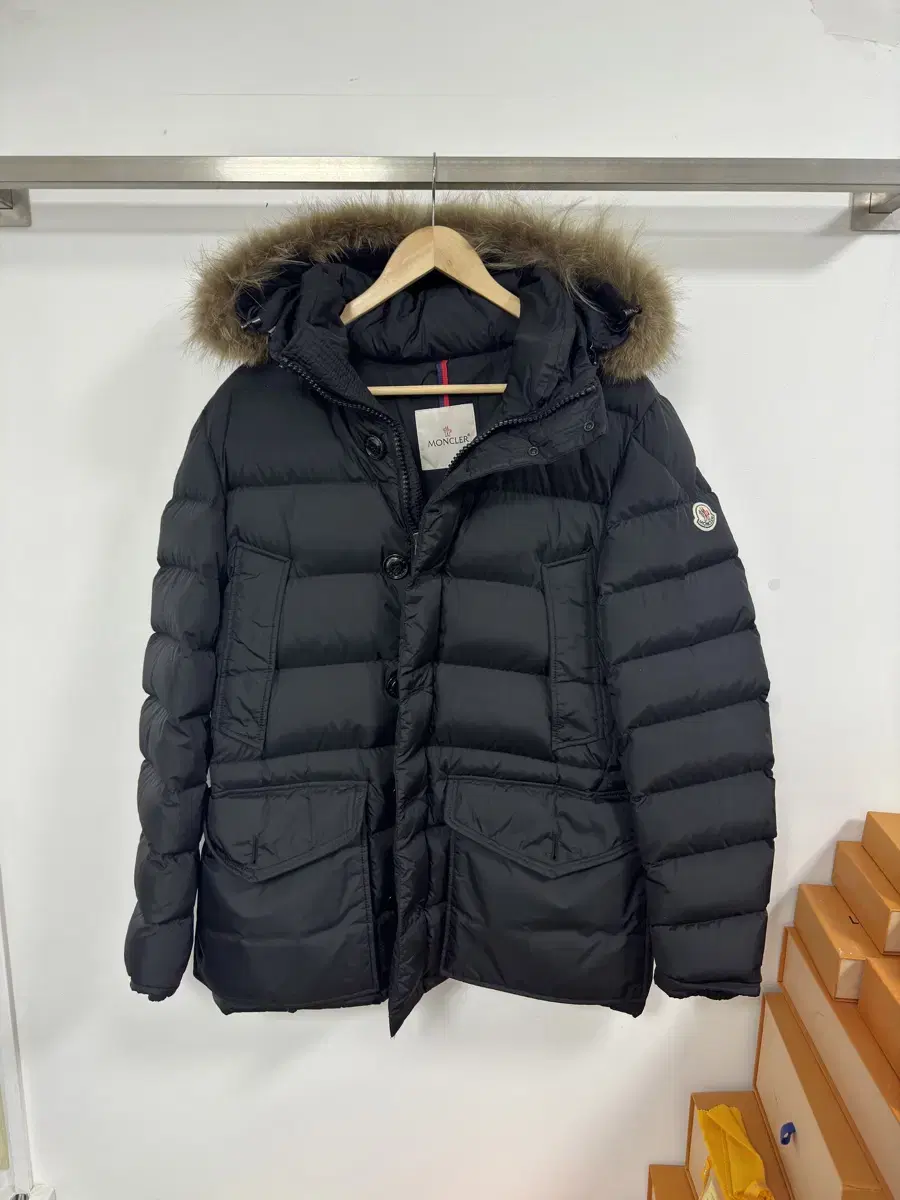 [S/Size] Moncler Clooney Department Store Edition Men's Padded Black