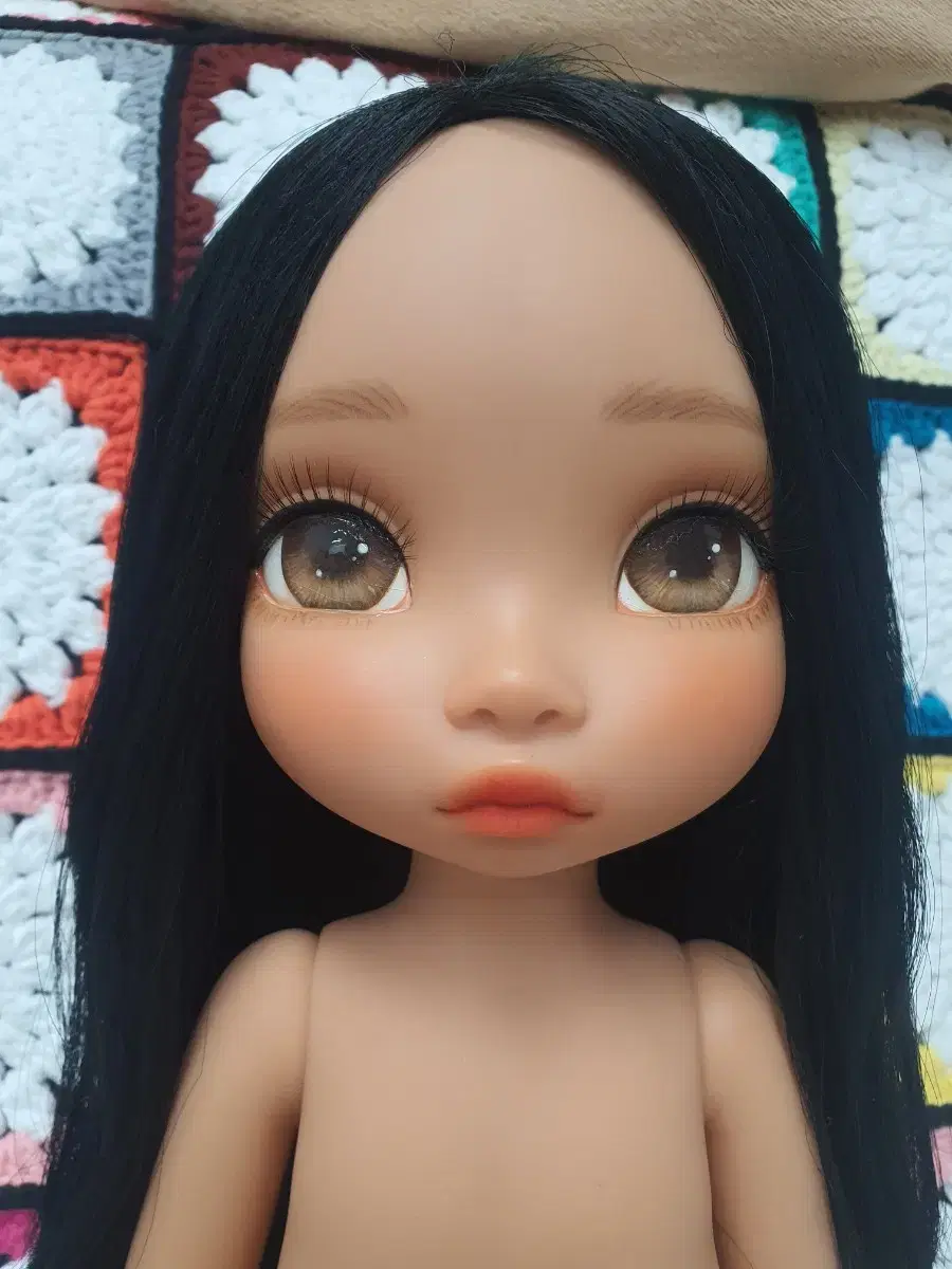 Baby Doll Repainting Dahlonega photocard Pocahontas Doll