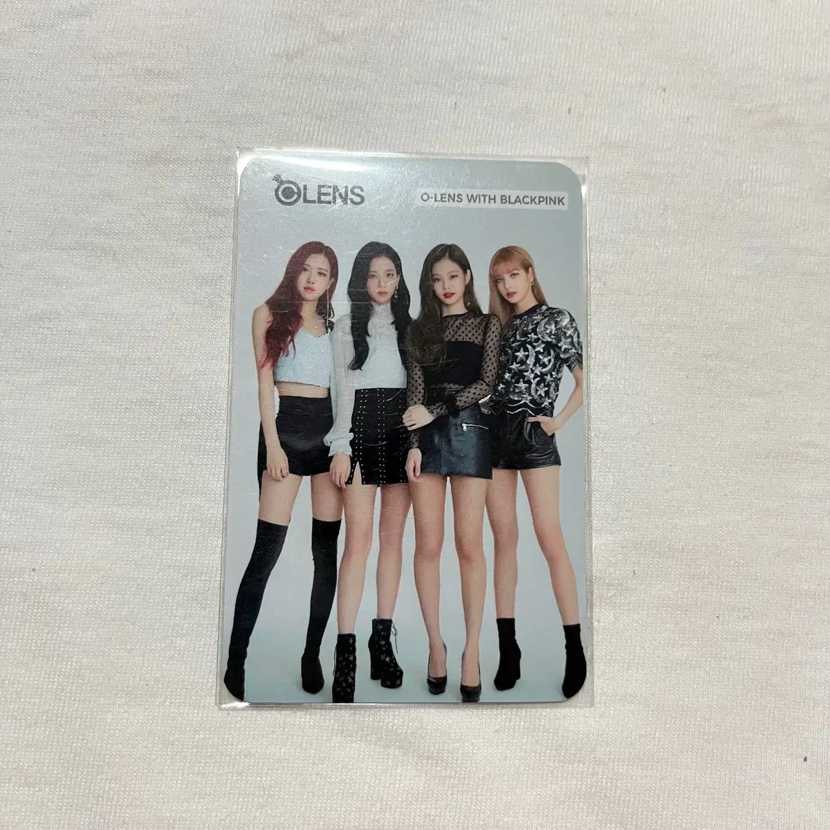 Black Pink X Onda Photo Card White Version