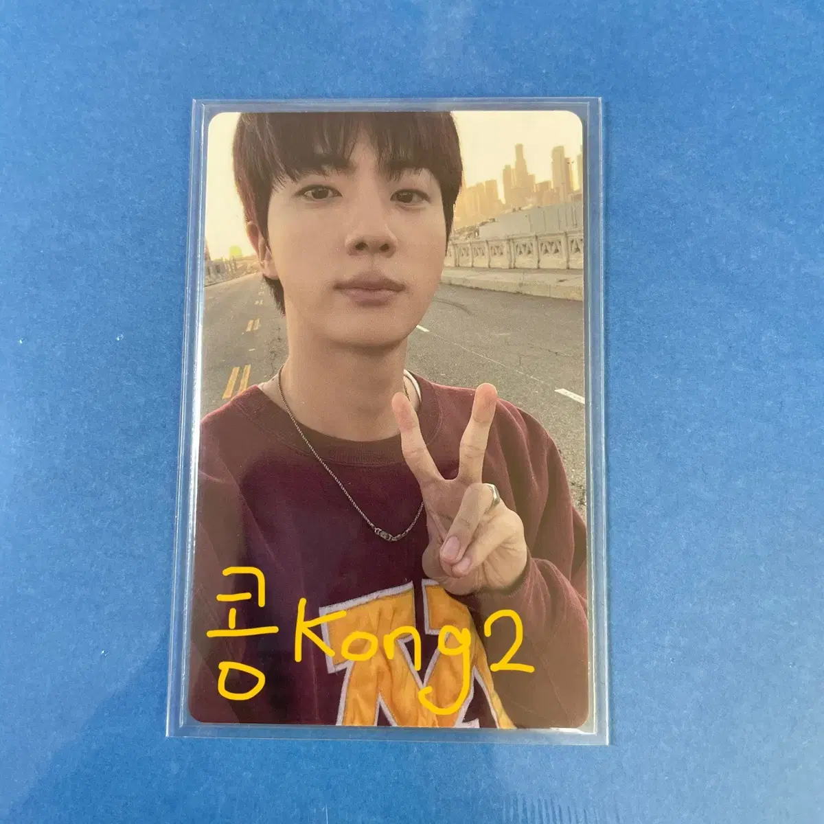 BTS Seokjin Happy weverse shop ld selfie unreleased photocard albumpop uppre-order benefit