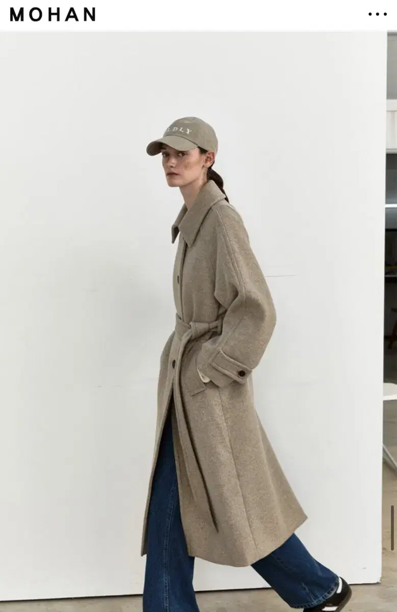 TWW WOOL100 SEMI DOUBLE COAT