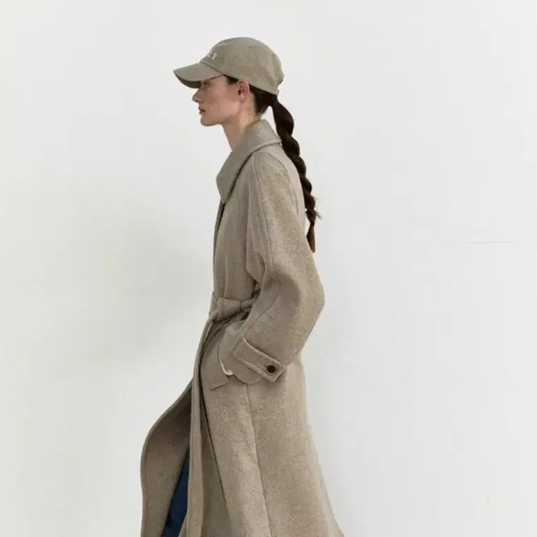 TWW WOOL100 SEMI DOUBLE COAT