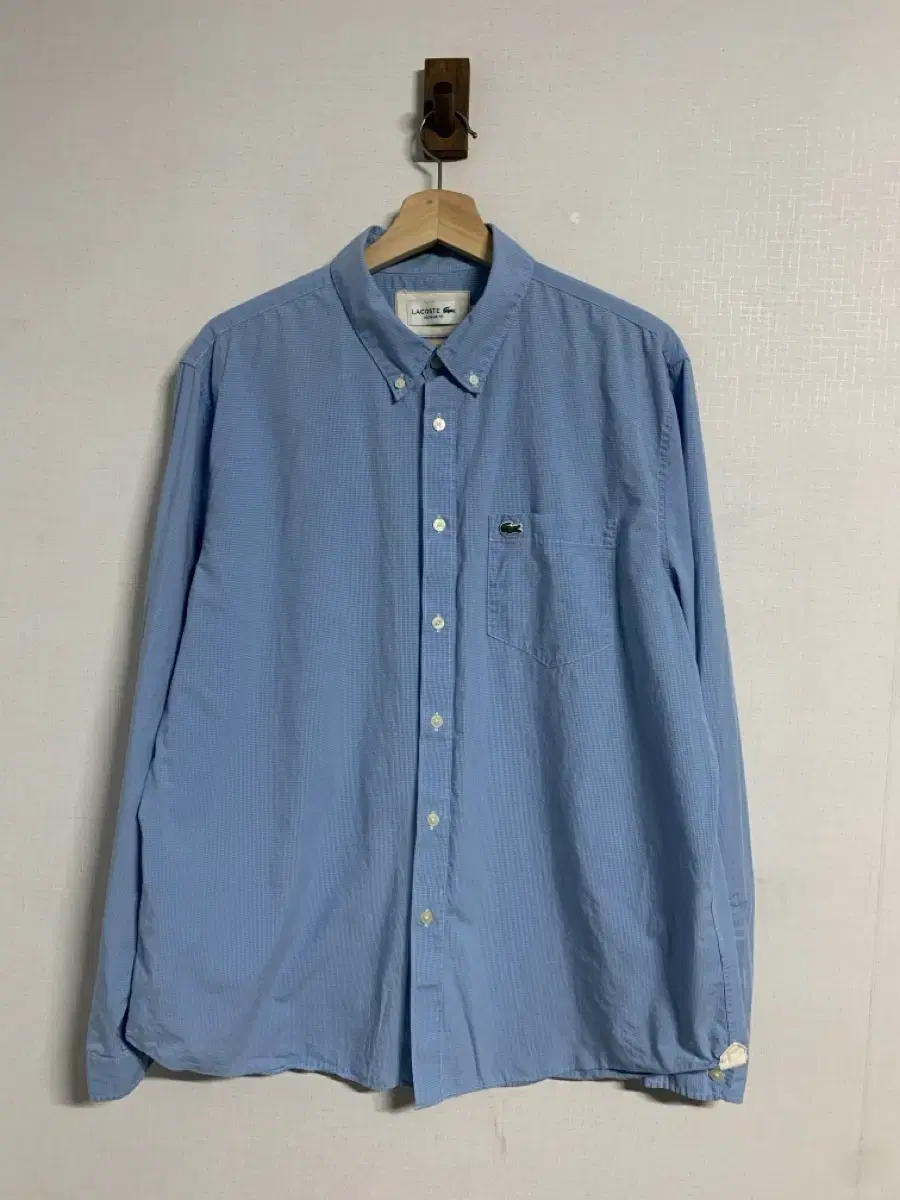 [XL] Lacoste Gingham Check Shirt Southern