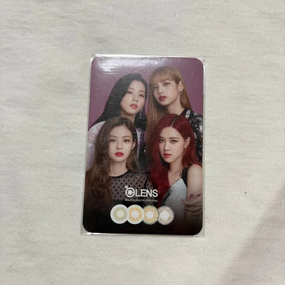 Black Pink X Onda Photo Card Violet Version