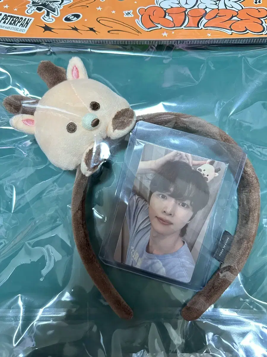 Sungchan Headband photocard w/ Urakbam riize Everland pop up Everrise