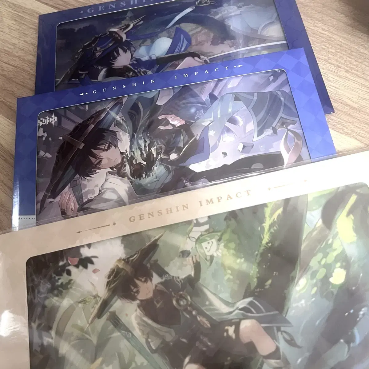 [ bulk ] Genshin Impact The Wanderer official goods Three kinds of colored paper