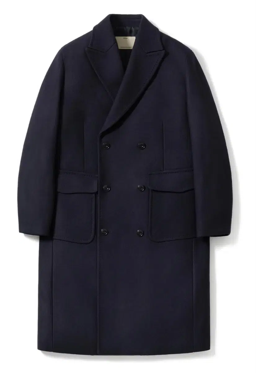 Pottery 23AW Double Coat Size 3 Dark Navy