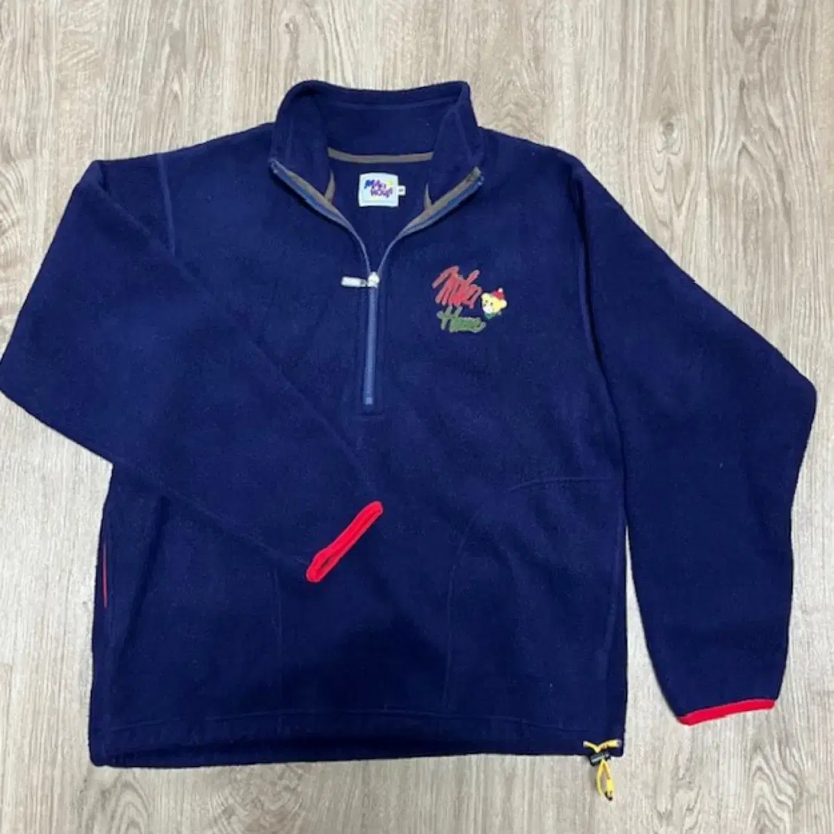 Mickey House Half Zip Up Furisode M