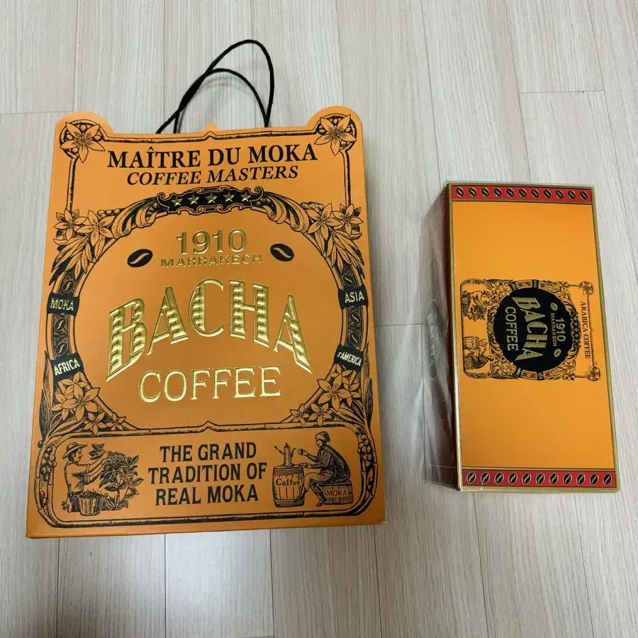 BACHA COFFEE 1910바샤커피 기프트박스, 12g,25개,미개봉