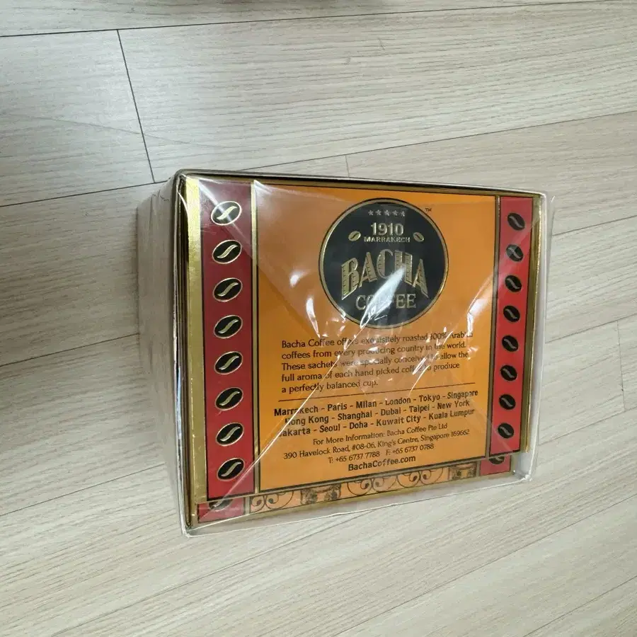 BACHA COFFEE 1910바샤커피 기프트박스, 12g,25개,미개봉