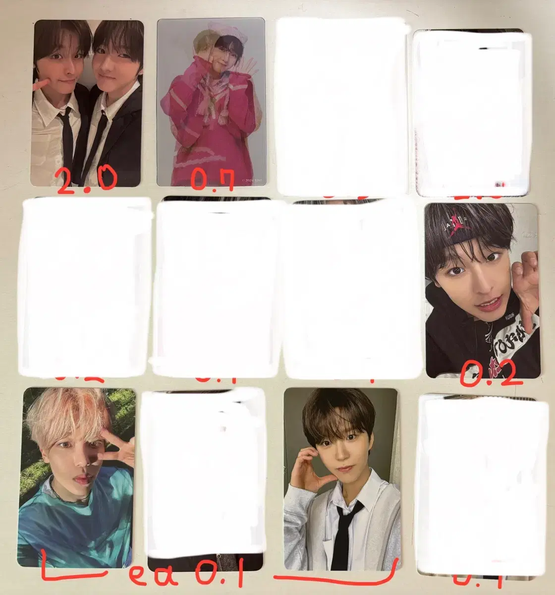 NCT Wish photocard sion riku Yuushi Jaehee Sakuya ld pre-order benefit Unit Wichu Bracelet