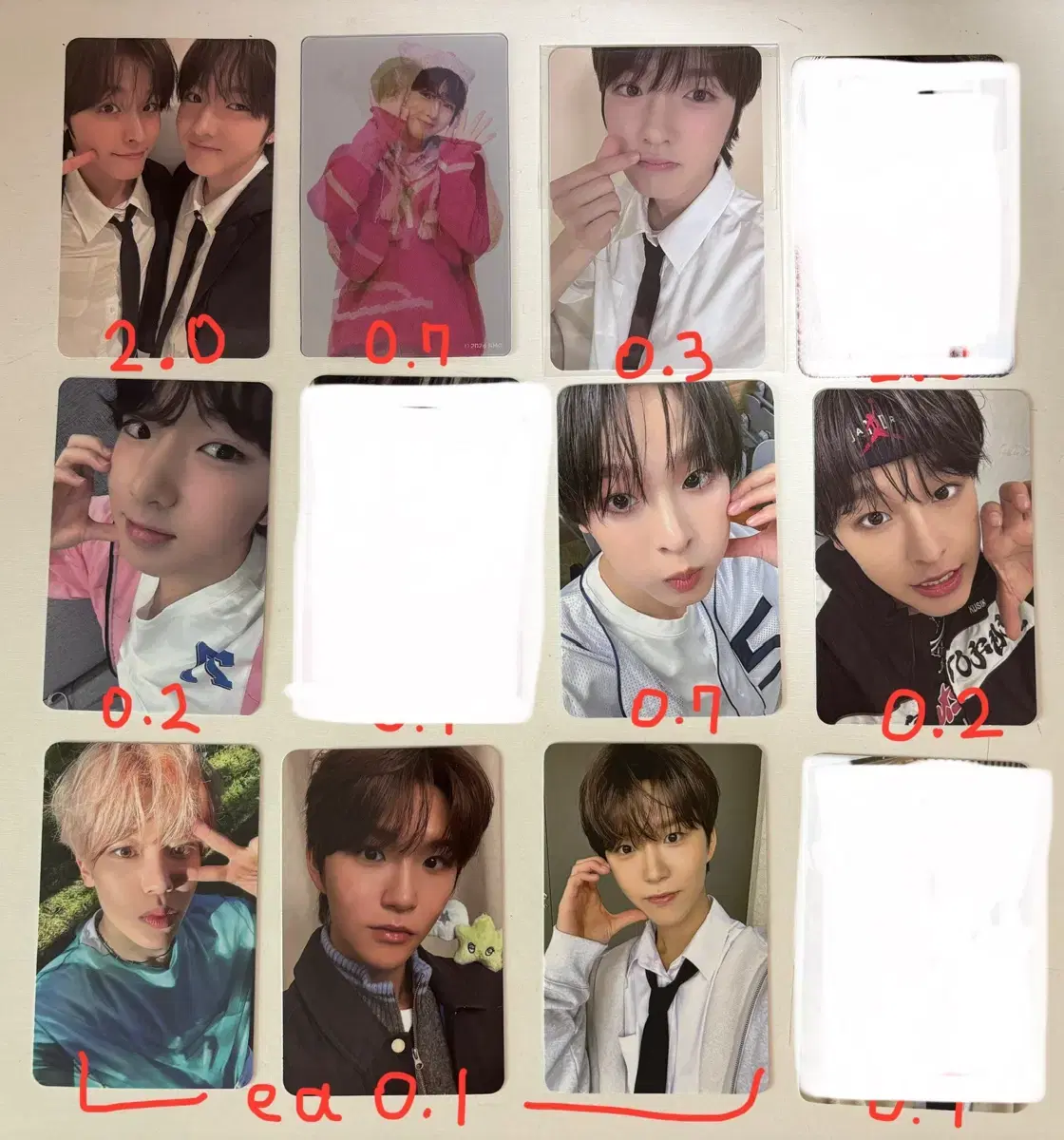 NCT Wish photocard sion riku Yuushi Jaehee Sakuya ld pre-order benefit Unit Wichu Bracelet