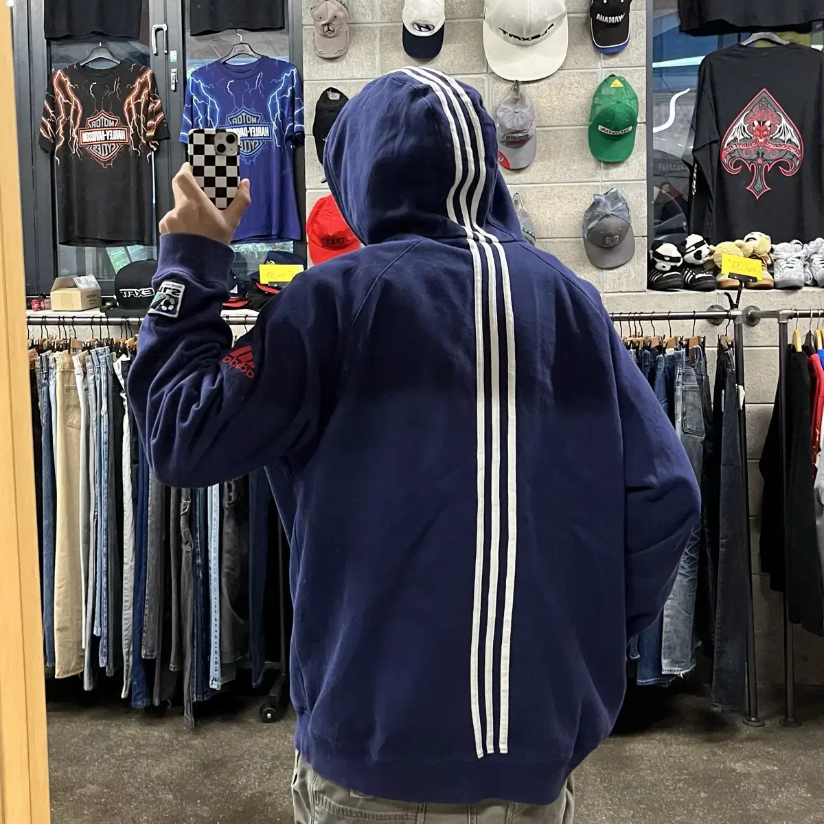 00s Adidas redbull 후드 집업 (105-110)